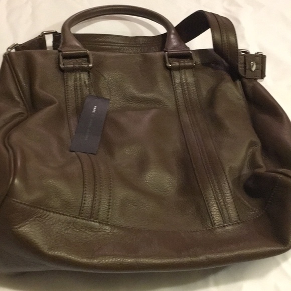 Marc Jacobs Brown Leather Purse NEW w/Tags & Duster Bag Gorgeous Marc Jacobs Bag - Picture 8 of 15